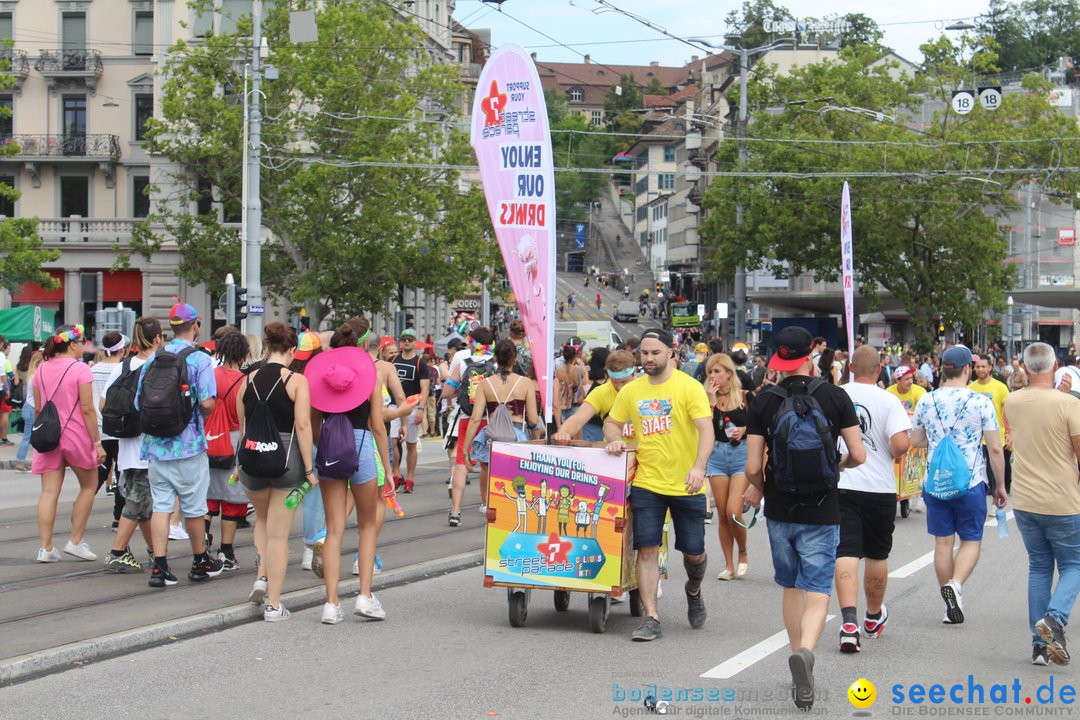 Streetparade 2019 - Colours Of Unity: Zuerich, 10.08.2019