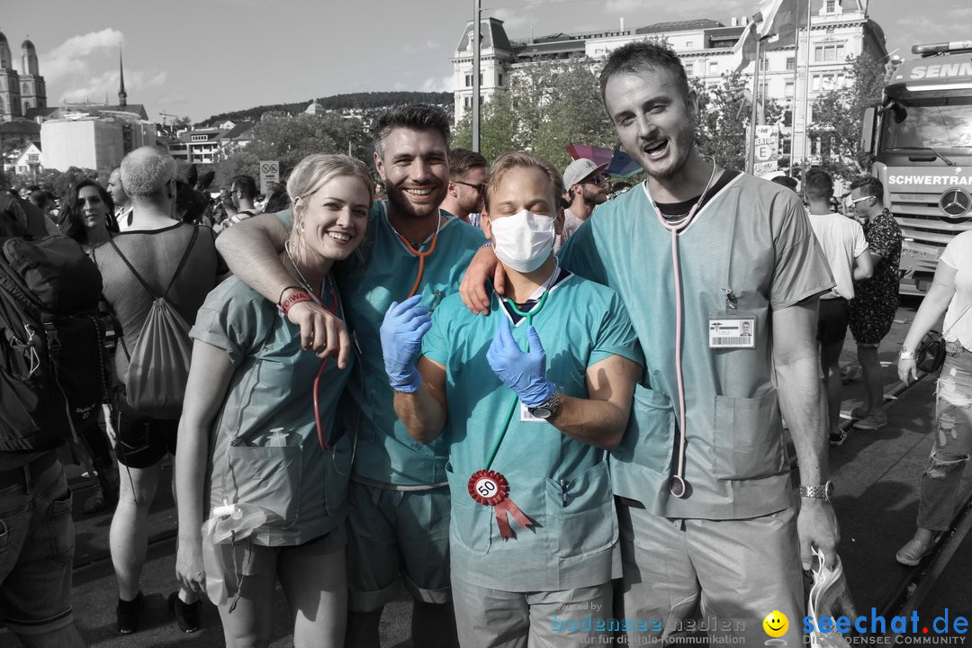 Streetparade 2019 - Colours Of Unity: Zuerich, 10.08.2019