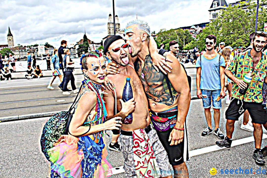 Streetparade 2019 - Colours Of Unity: Zuerich, 10.08.2019