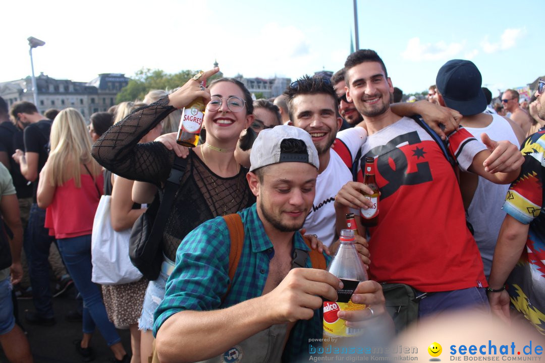 Streetparade 2019 - Colours Of Unity: Zuerich, 10.08.2019