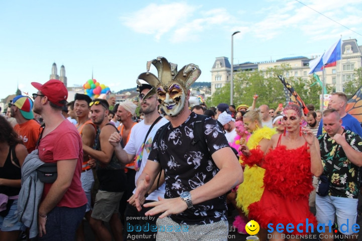 Streetparade 2019 - Colours Of Unity: Zuerich, 10.08.2019