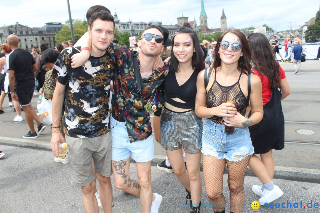 Streetparade 2019 - Colours Of Unity: Zuerich, 10.08.2019