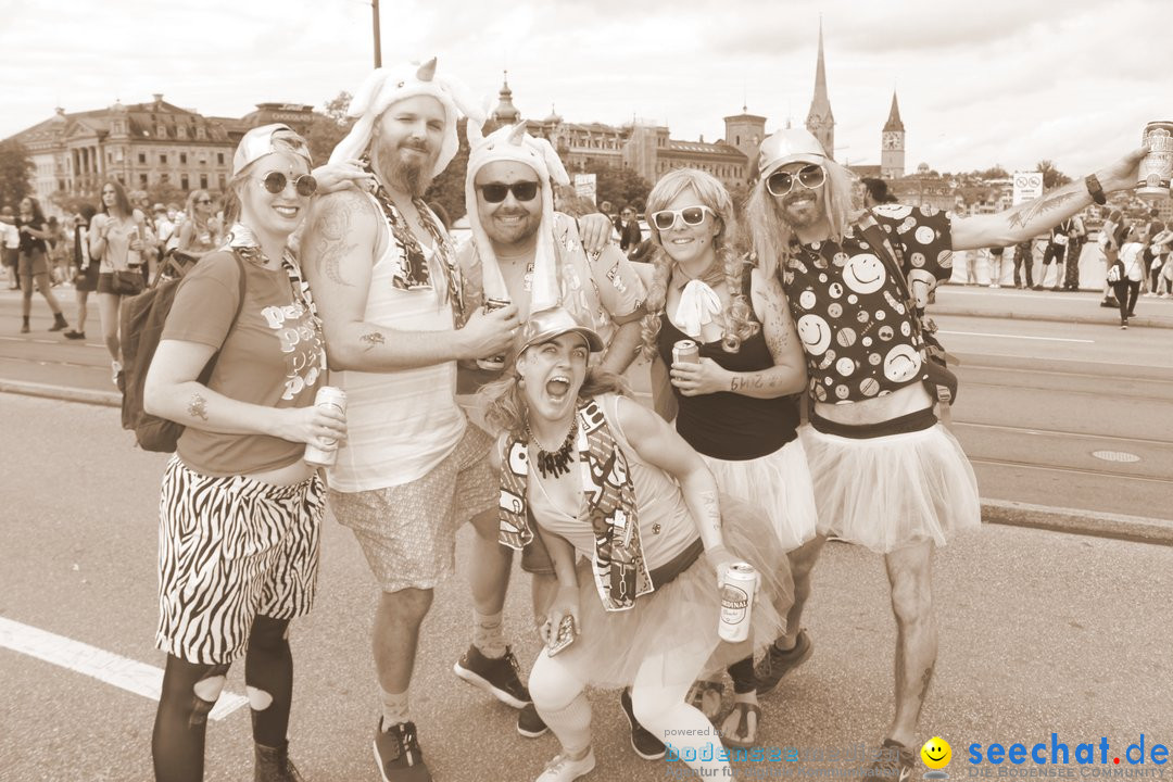Streetparade 2019 - Colours Of Unity: Zuerich, 10.08.2019