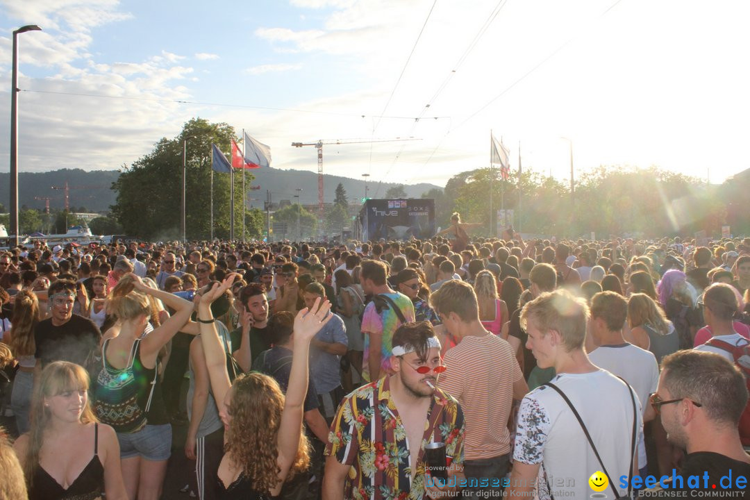 Streetparade 2019 - Colours Of Unity: Zuerich, 10.08.2019