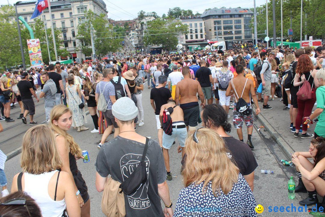 Streetparade 2019 - Colours Of Unity: Zuerich, 10.08.2019