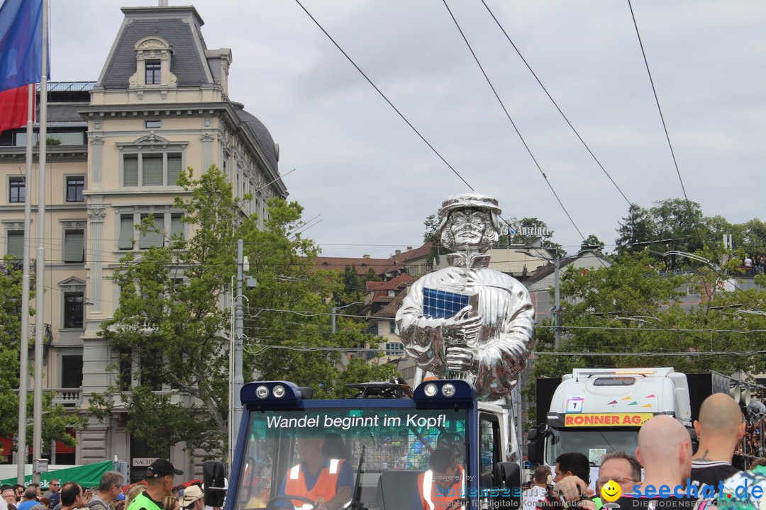 Streetparade 2019 - Colours Of Unity: Zuerich, 10.08.2019