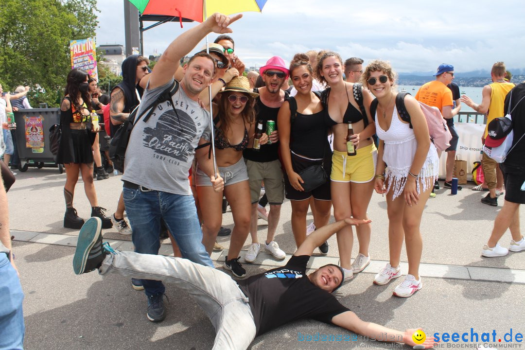 Streetparade 2019 - Colours Of Unity: Zuerich, 10.08.2019