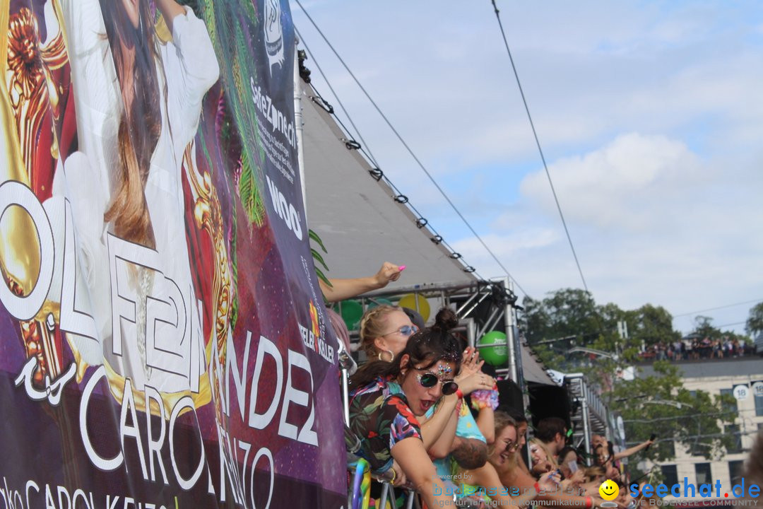 Streetparade 2019 - Colours Of Unity: Zuerich, 10.08.2019