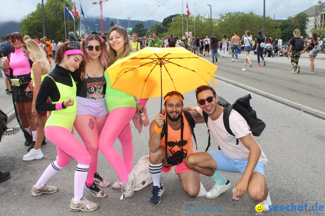 Streetparade 2019 - Colours Of Unity: Zuerich, 10.08.2019