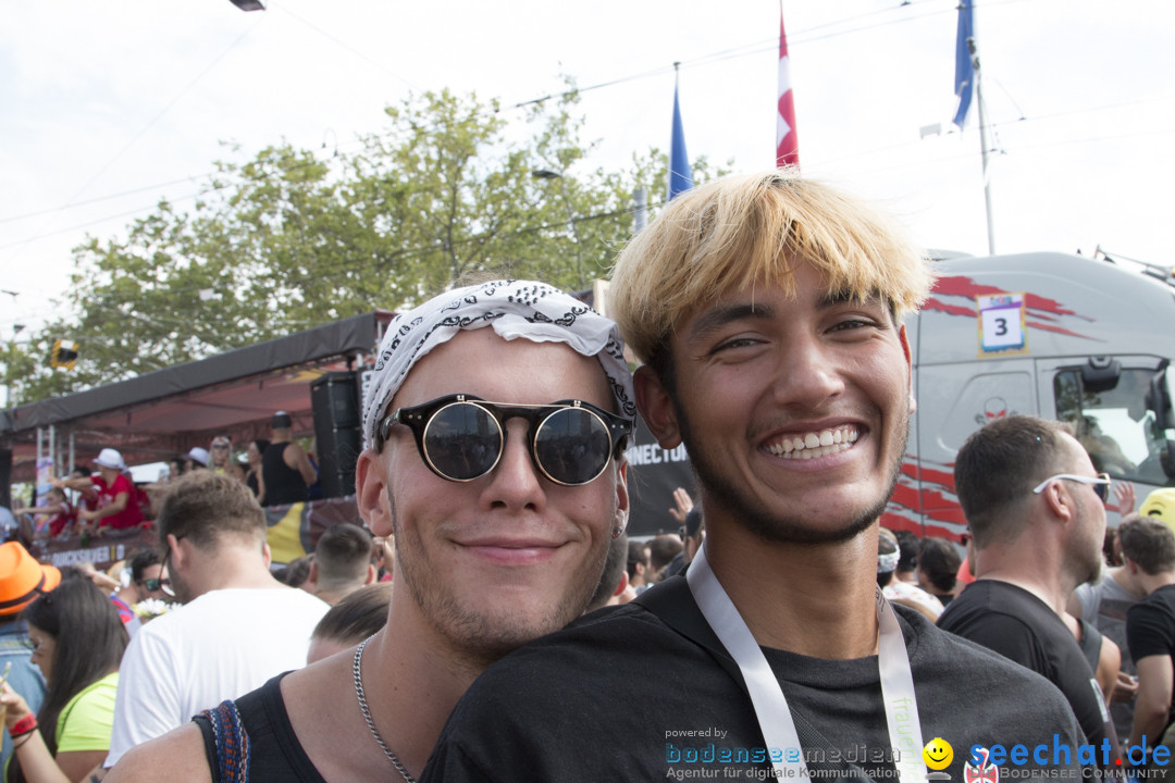 Streetparade 2019 - Colours Of Unity: Zuerich, 10.08.2019