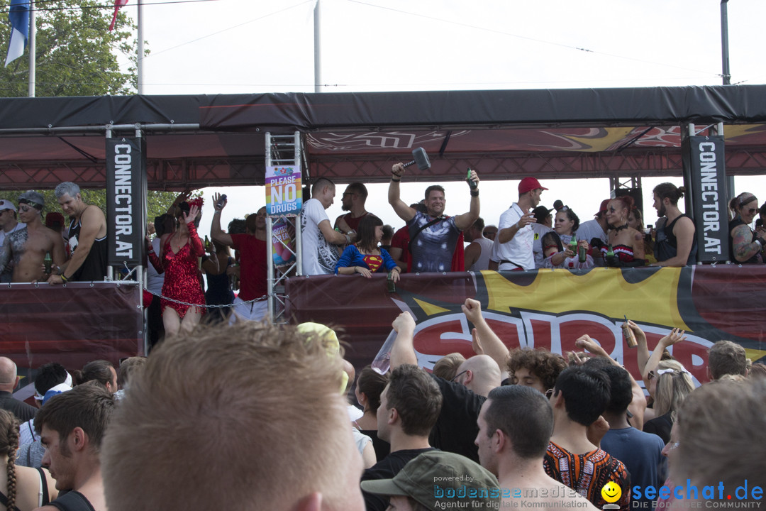 Streetparade 2019 - Colours Of Unity: Zuerich, 10.08.2019