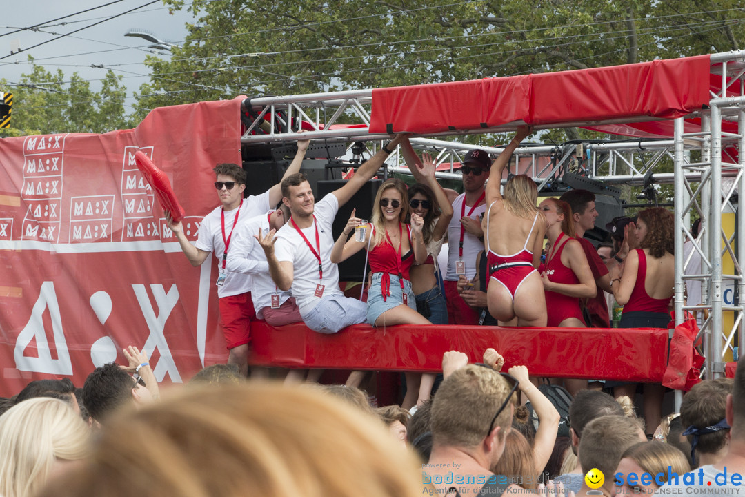 Streetparade 2019 - Colours Of Unity: Zuerich, 10.08.2019
