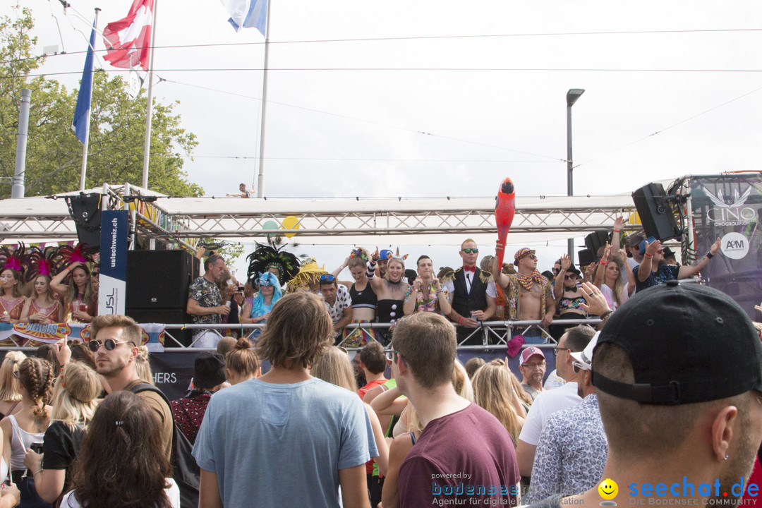 Streetparade 2019 - Colours Of Unity: Zuerich, 10.08.2019