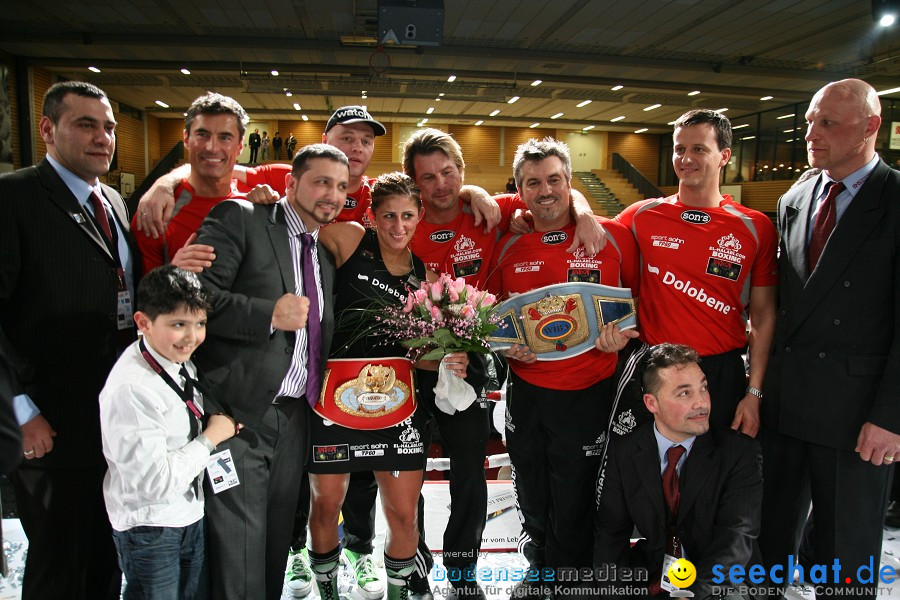 WM Boxkampf: Rola El Halabi vs. Mia St John: Ulm, 20.03.2010