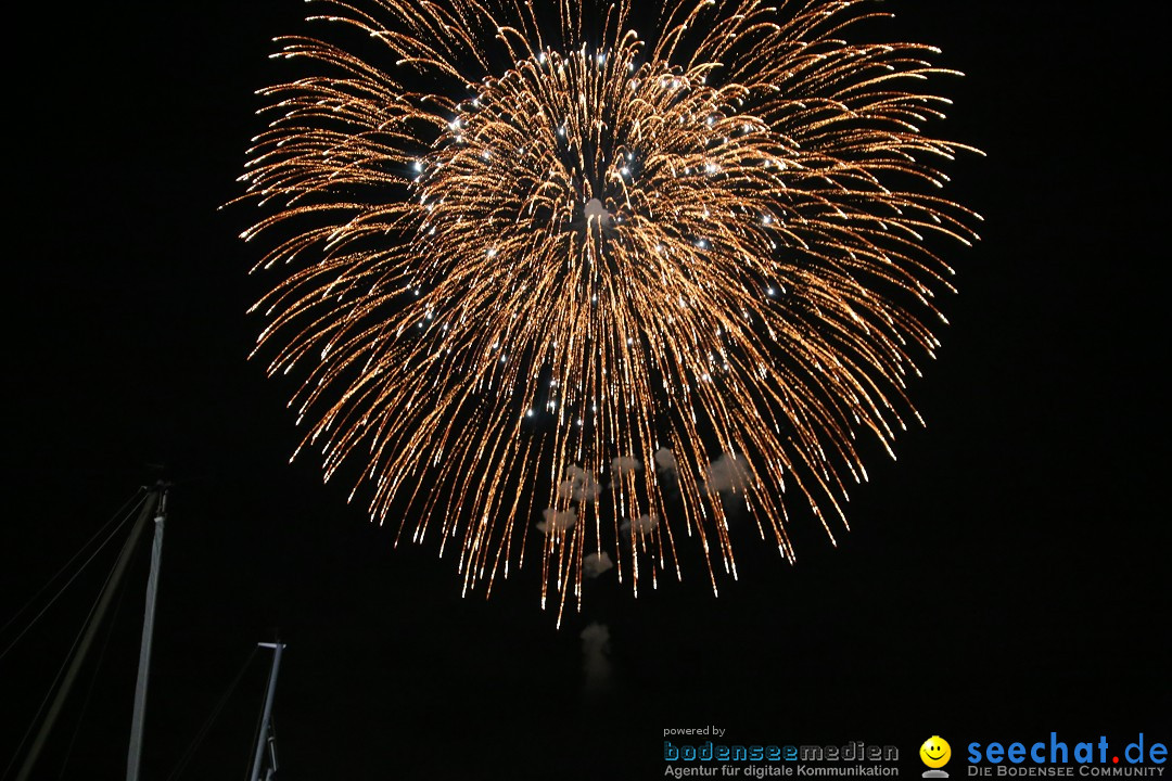 Haefler Seefest mit Feuerwerk: Ludwigshafen am Bodensee, 17.08.2019
