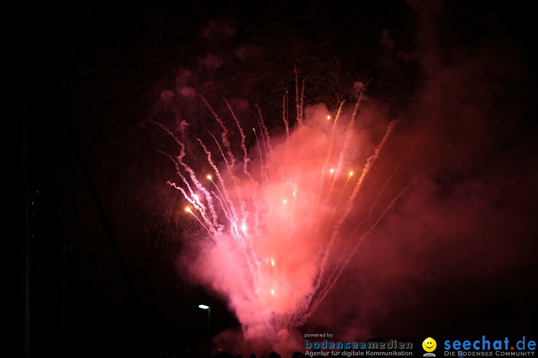 Haefler Seefest mit Feuerwerk: Ludwigshafen am Bodensee, 17.08.2019