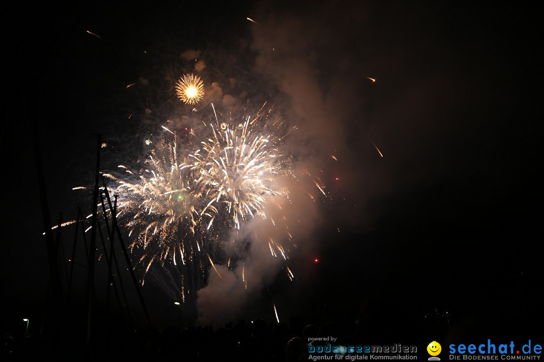 Haefler Seefest mit Feuerwerk: Ludwigshafen am Bodensee, 17.08.2019