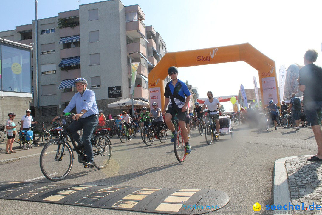 slowUp - Inlineskates, Velos und Skateboards: Bodensee Schweiz, 25.08.2019