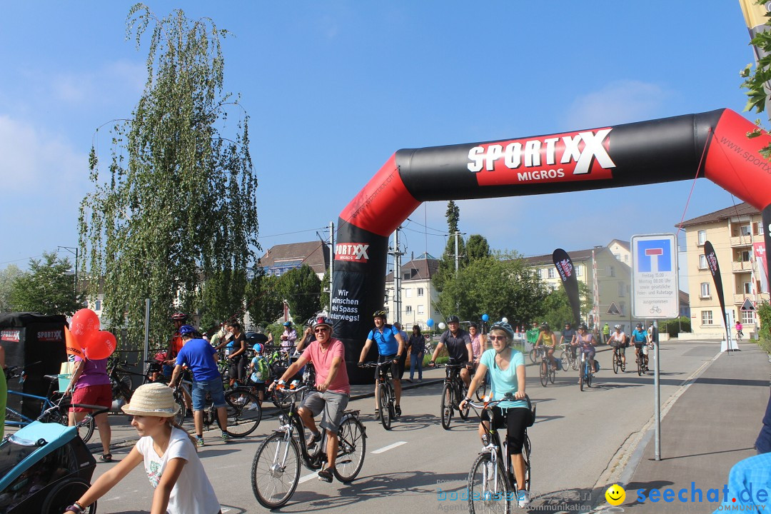 slowUp - Inlineskates, Velos und Skateboards: Bodensee Schweiz, 25.08.2019