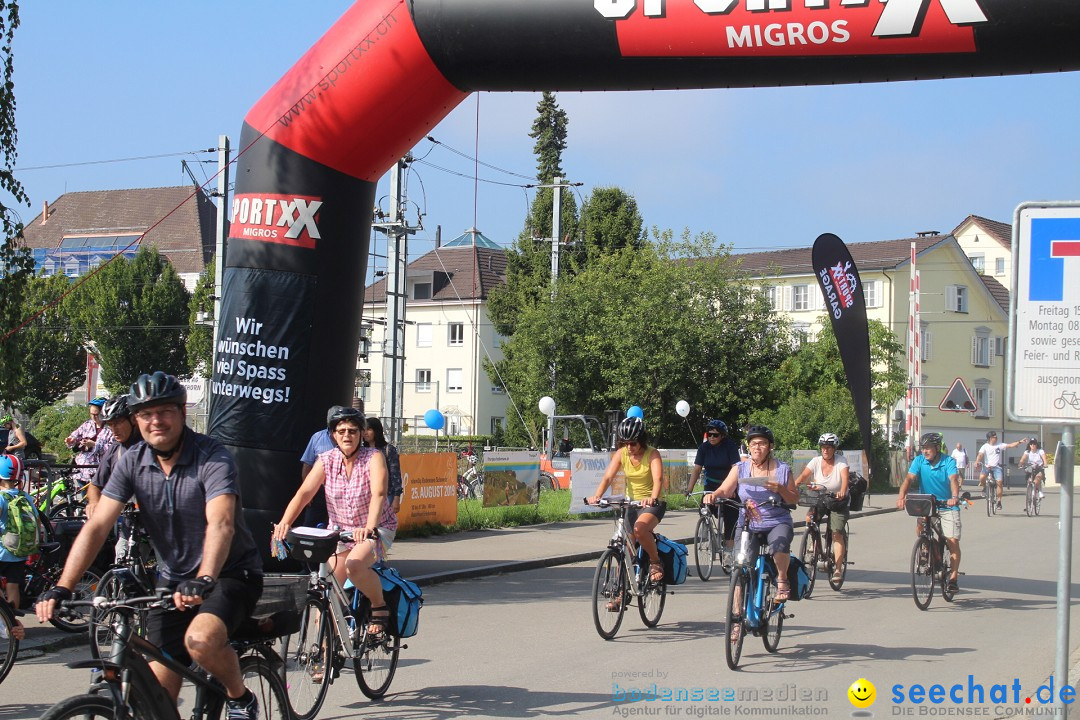 slowUp - Inlineskates, Velos und Skateboards: Bodensee Schweiz, 25.08.2019