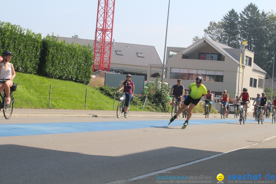 slowUp - Inlineskates, Velos und Skateboards: Bodensee Schweiz, 25.08.2019