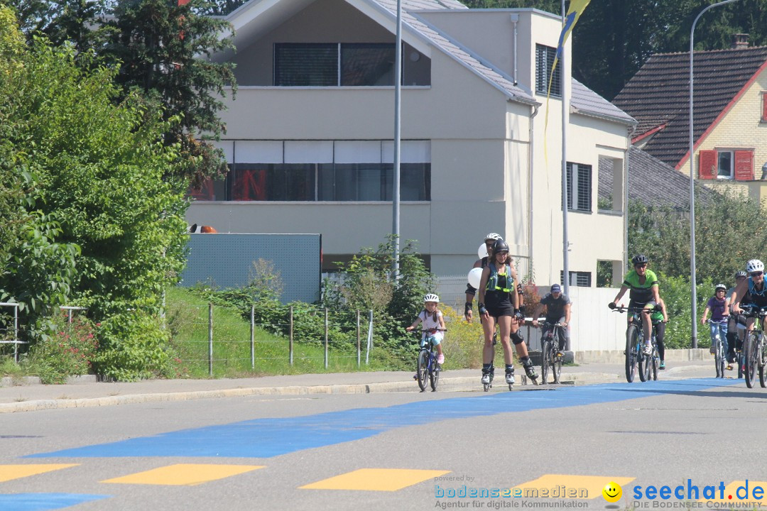 slowUp - Inlineskates, Velos und Skateboards: Bodensee Schweiz, 25.08.2019