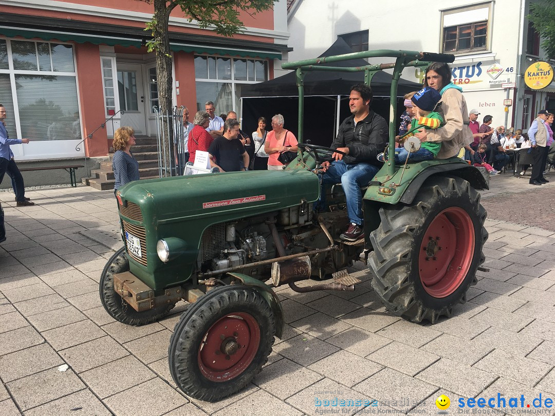 Stadtfest - Flohmarkt und HELA Treffen: Aulendorf, 22.09.2019