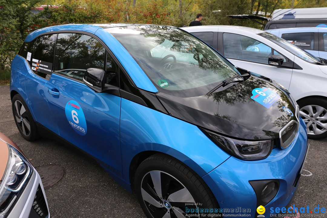 E-CANNONBALL: Die voll-elektrische Vergleichsfahrt: Mainau, 27.09.2019
