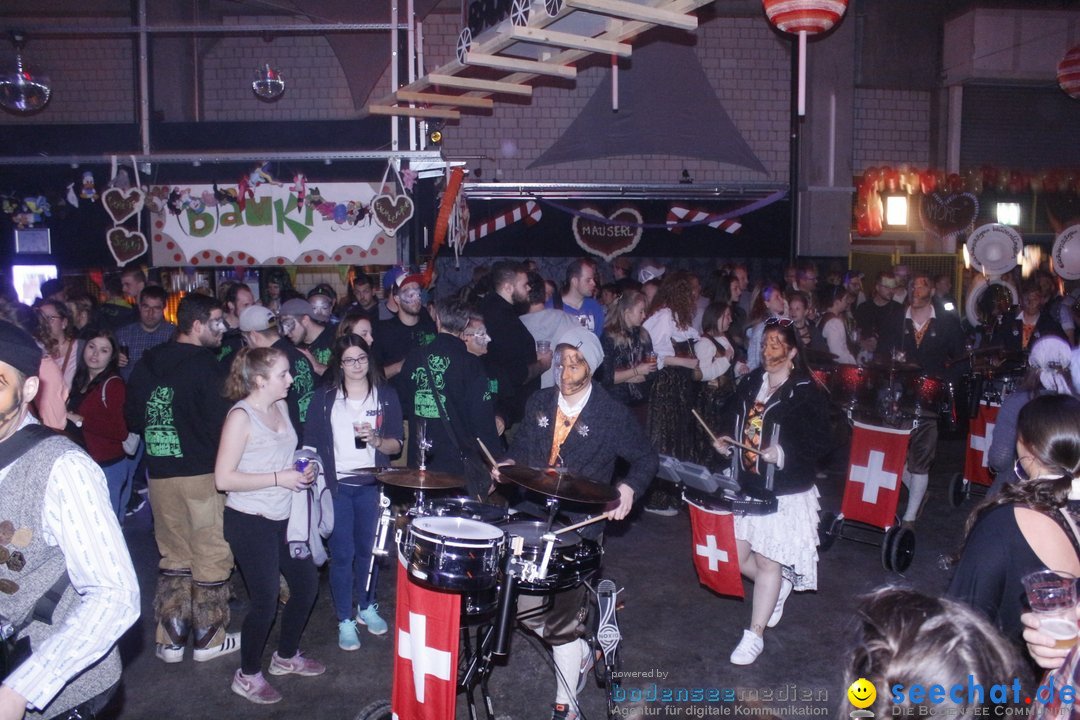 Guggenparty: Biberist in der Schweiz, 01.12.2019