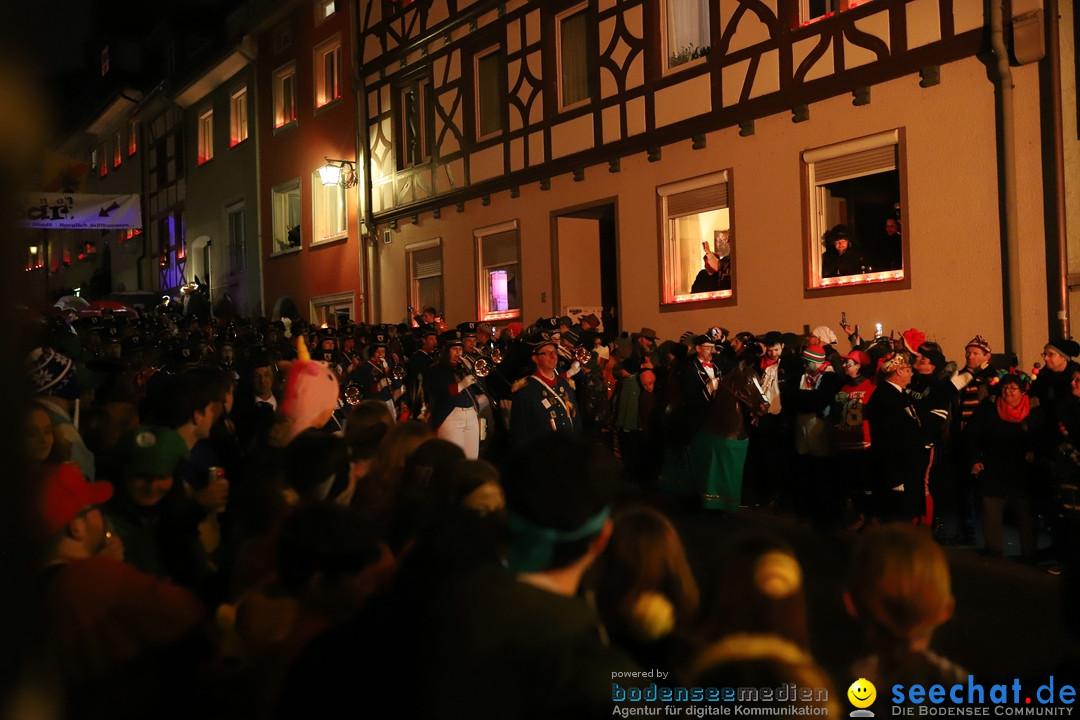 Narrentag des Viererbundes 2020: Nachtumzug in Ueberlingen, 25.01.2020