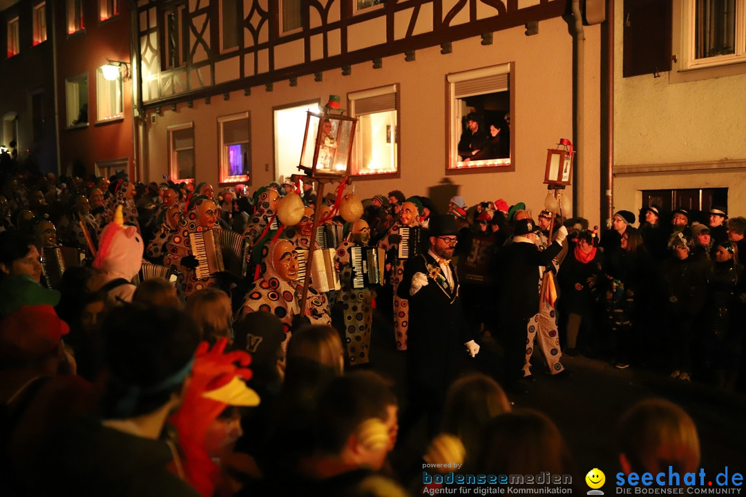 Narrentag des Viererbundes 2020: Nachtumzug in Ueberlingen, 25.01.2020