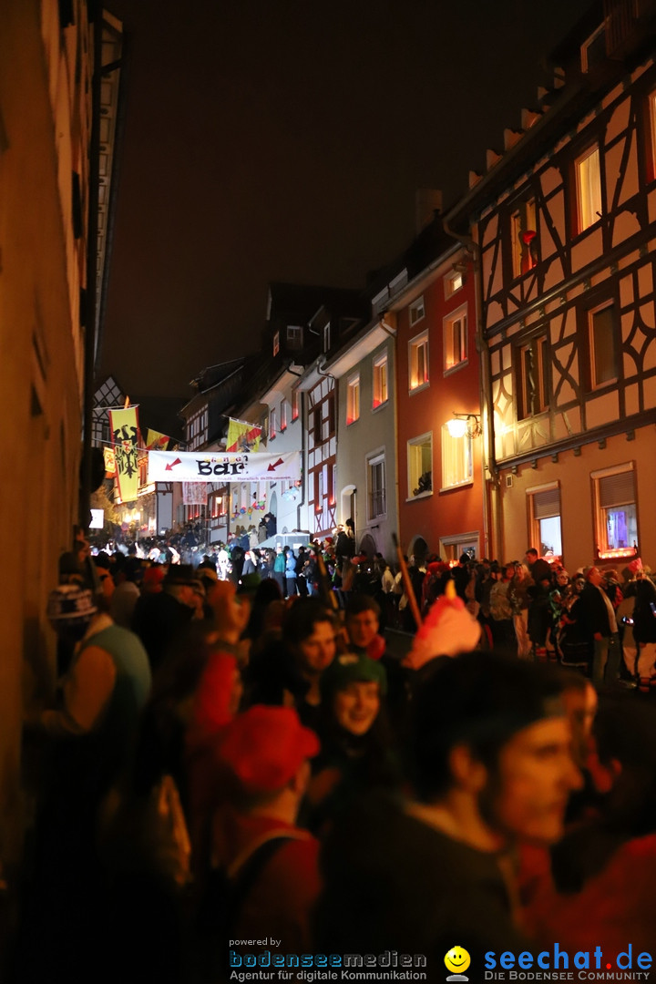 Narrentag des Viererbundes 2020: Nachtumzug in Ueberlingen, 25.01.2020