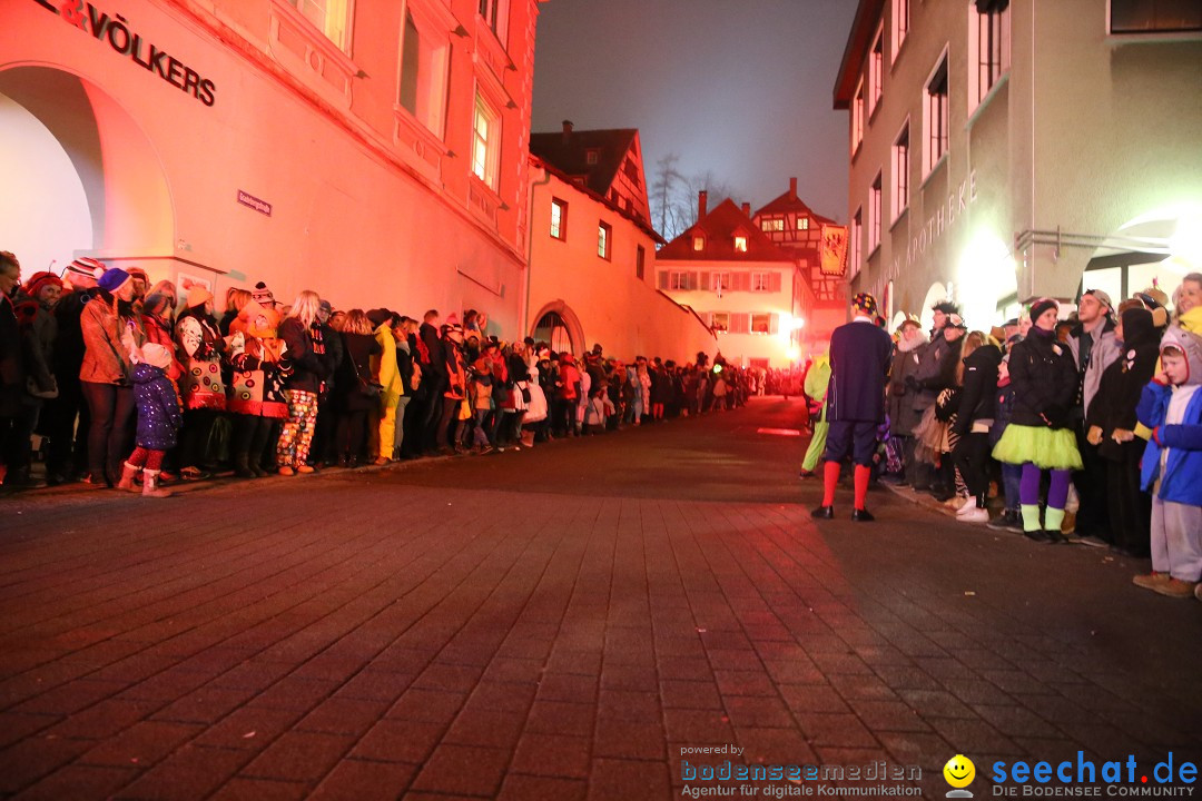 Narrentag des Viererbundes 2020: Nachtumzug in Ueberlingen, 25.01.2020