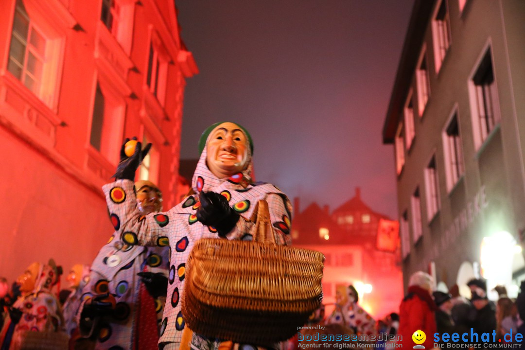 Narrentag des Viererbundes 2020: Nachtumzug in Ueberlingen, 25.01.2020