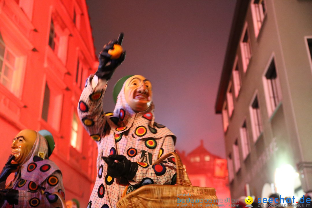 Narrentag des Viererbundes 2020: Nachtumzug in Ueberlingen, 25.01.2020