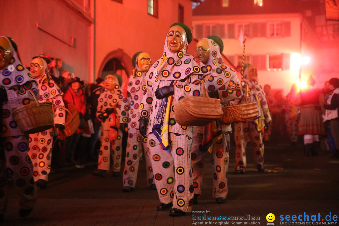 Narrentag des Viererbundes 2020: Nachtumzug in Ueberlingen, 25.01.2020