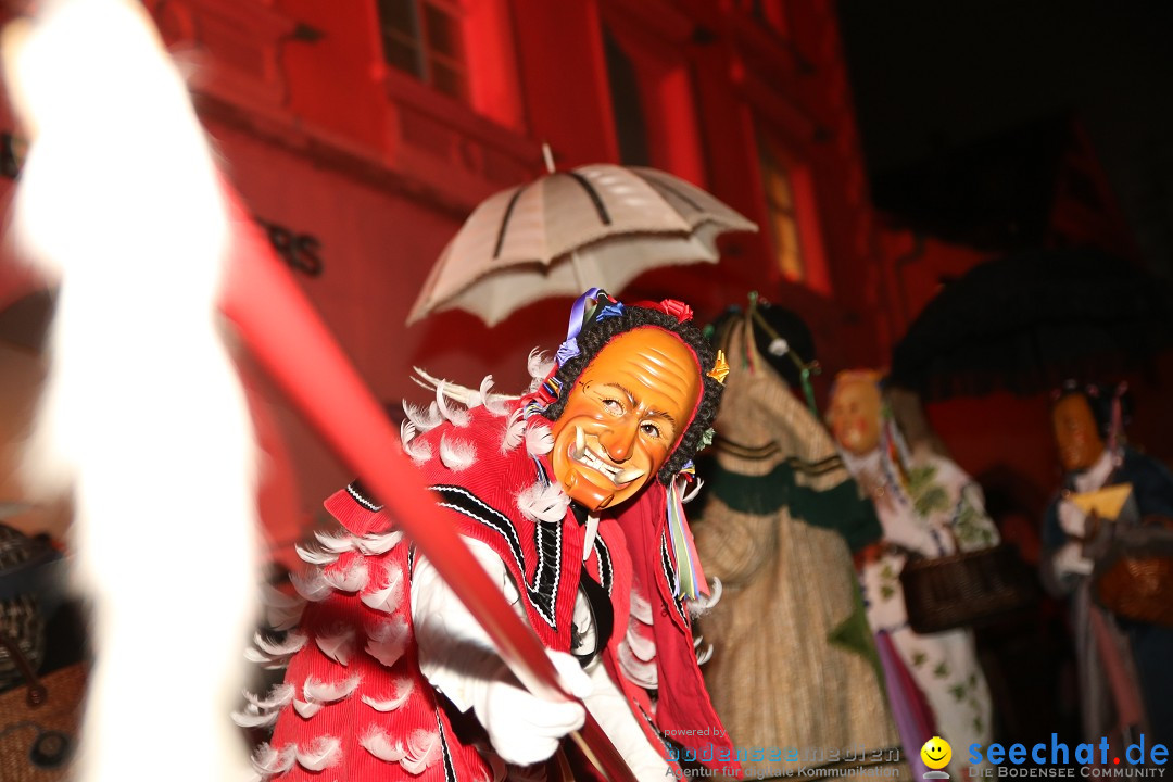 Narrentag des Viererbundes 2020: Nachtumzug in Ueberlingen, 25.01.2020