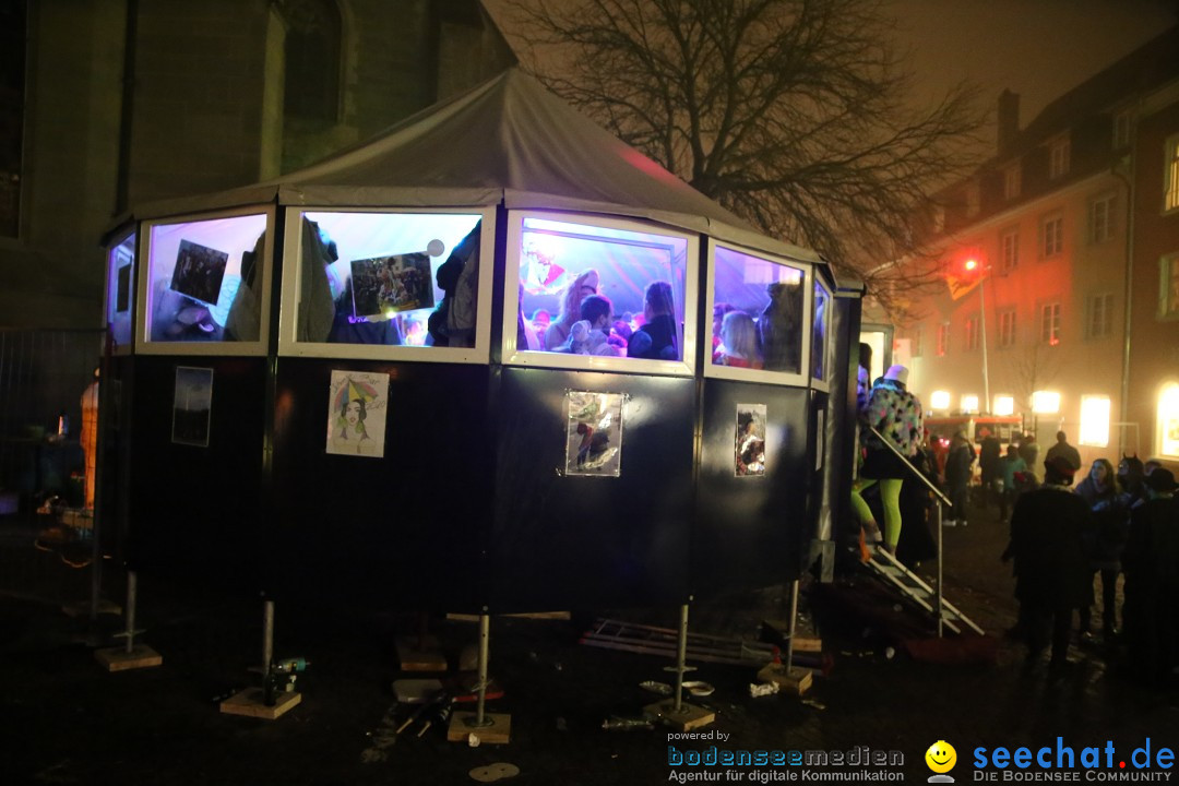 Narrentag des Viererbundes 2020: Nachtumzug in Ueberlingen, 25.01.2020