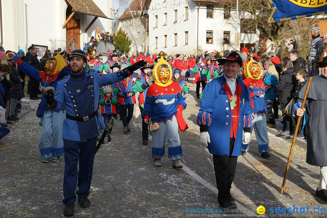 Jubilaeumsumzug - Kuh-Muh: Liggersdorf - Bodensee, 16.02.2020