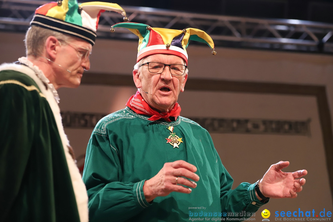 Narrengericht: Cem Oezdemir - Winfried Kretschmann: Stockach, 20.02.2020