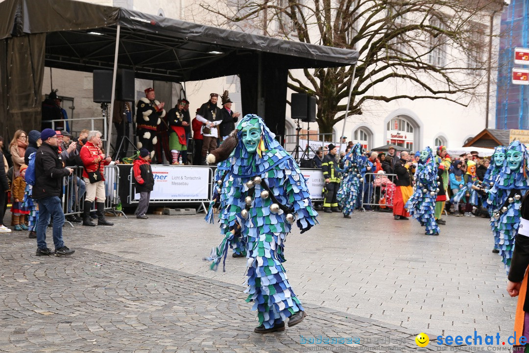 Narrensprung am Rosenmontag - Fasnet: Ravensburg, 24.02.2020