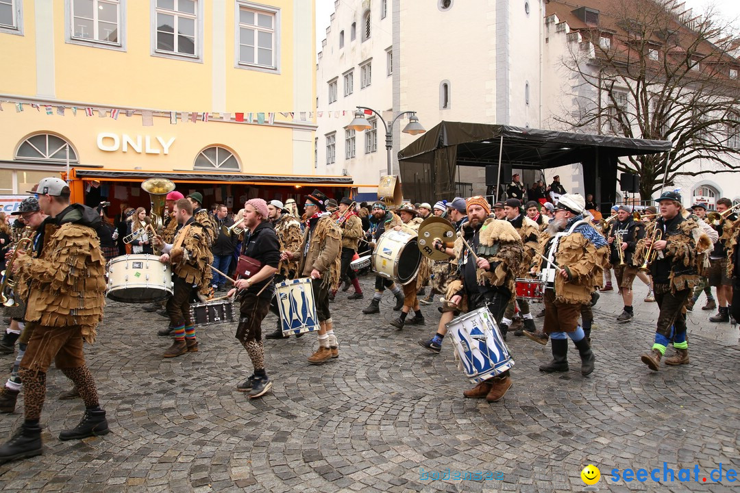 Narrensprung am Rosenmontag - Fasnet: Ravensburg, 24.02.2020