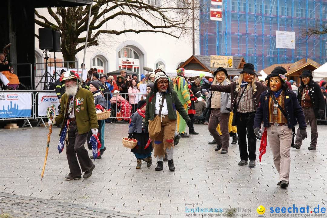 Narrensprung am Rosenmontag - Fasnet: Ravensburg, 24.02.2020