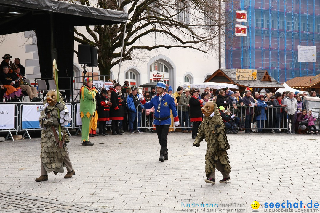 Narrensprung am Rosenmontag - Fasnet: Ravensburg, 24.02.2020