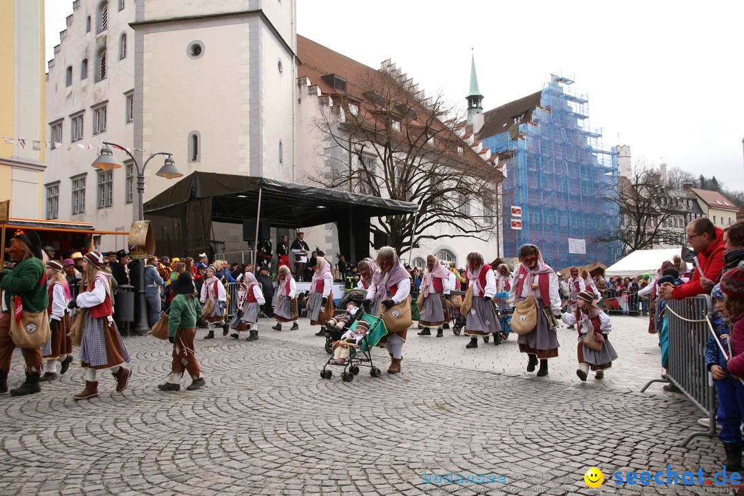 Narrensprung am Rosenmontag - Fasnet: Ravensburg, 24.02.2020