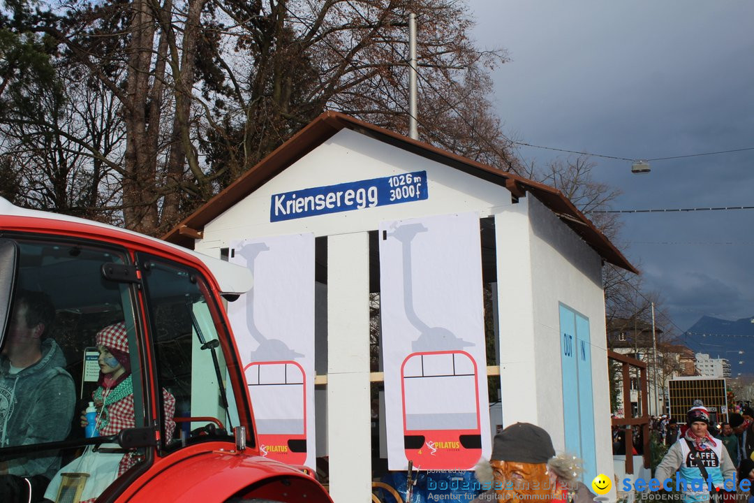 Fasnachtsumzug am Vierwaldstaettersee: Kriens, 25.02.2020