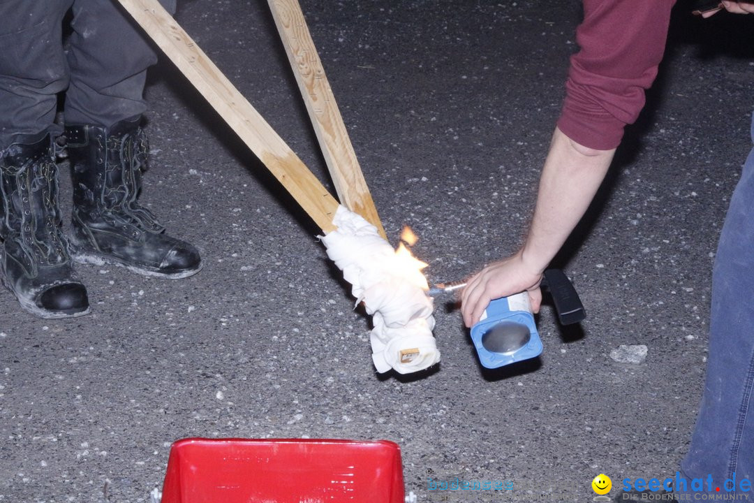 Funkensonntag - Schweiz: St. Gallen, 01.03.2020