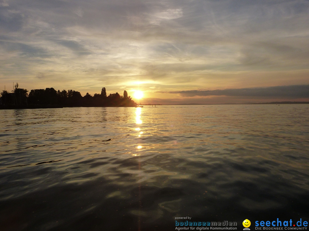 BODENSEEBOOT.DE 2fache SeeQuerung- Cyril Spuler: Romanshorn 19.07.2020