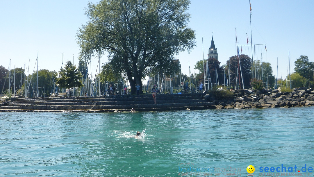 BODENSEEBOOT.DE 2-fache Querung Anke Hoehne: Friedrichshafen, 30.07.2020