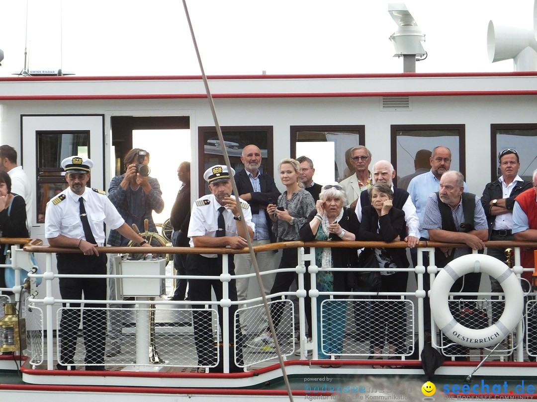 BREGENZER LUFTSPIELE: Jungfernfahrt am Bodensee: Euter-Luftschiff, 23.08.20